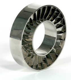 Aerospace Stator Ring - made in one piece - 3 TRPD Ltd